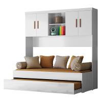 Jogo De Quarto Infantil ônix Aéreo 4 Portas E Bicama Flex Branco - Peternella Móveis Branco - 1