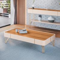 Mesa De Centro Cadenza Off White-cinamomo - Hb Móveis Off White-cinamomo - 2