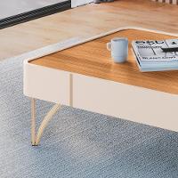 Mesa De Centro Cadenza Off White-cinamomo - Hb Móveis Off White-cinamomo - 3