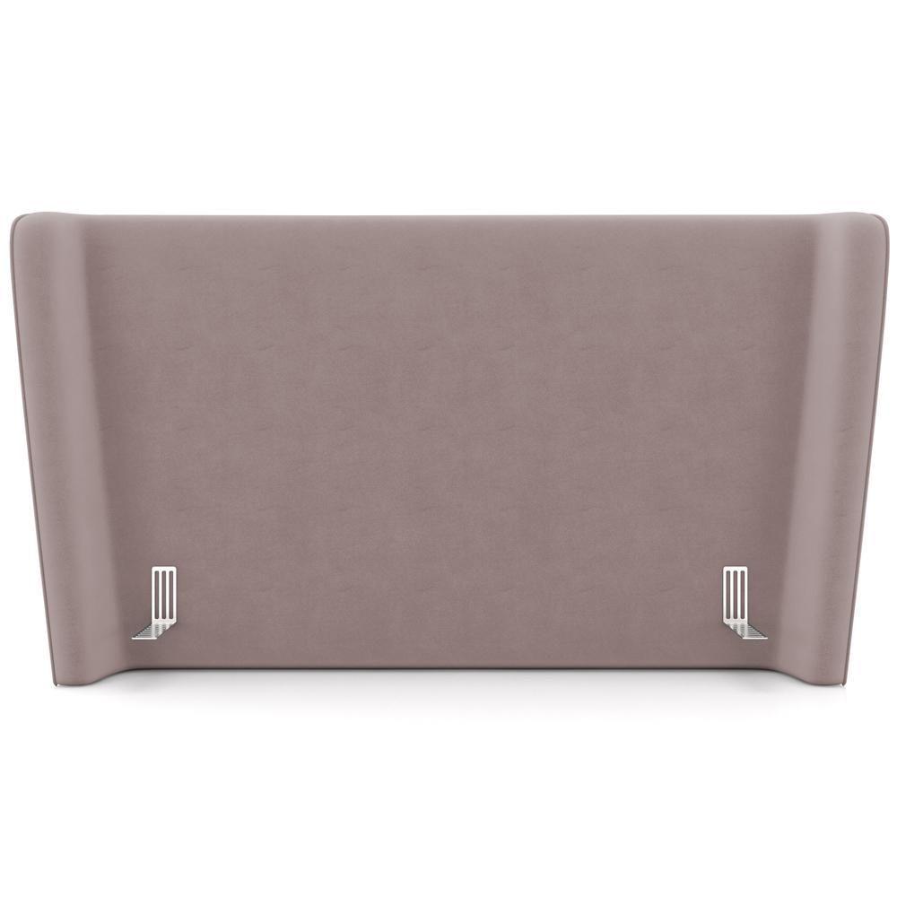 Cabeceira Cama Box King 195cm Nilo P05 Veludo Rosê - Lyam Decor - 5