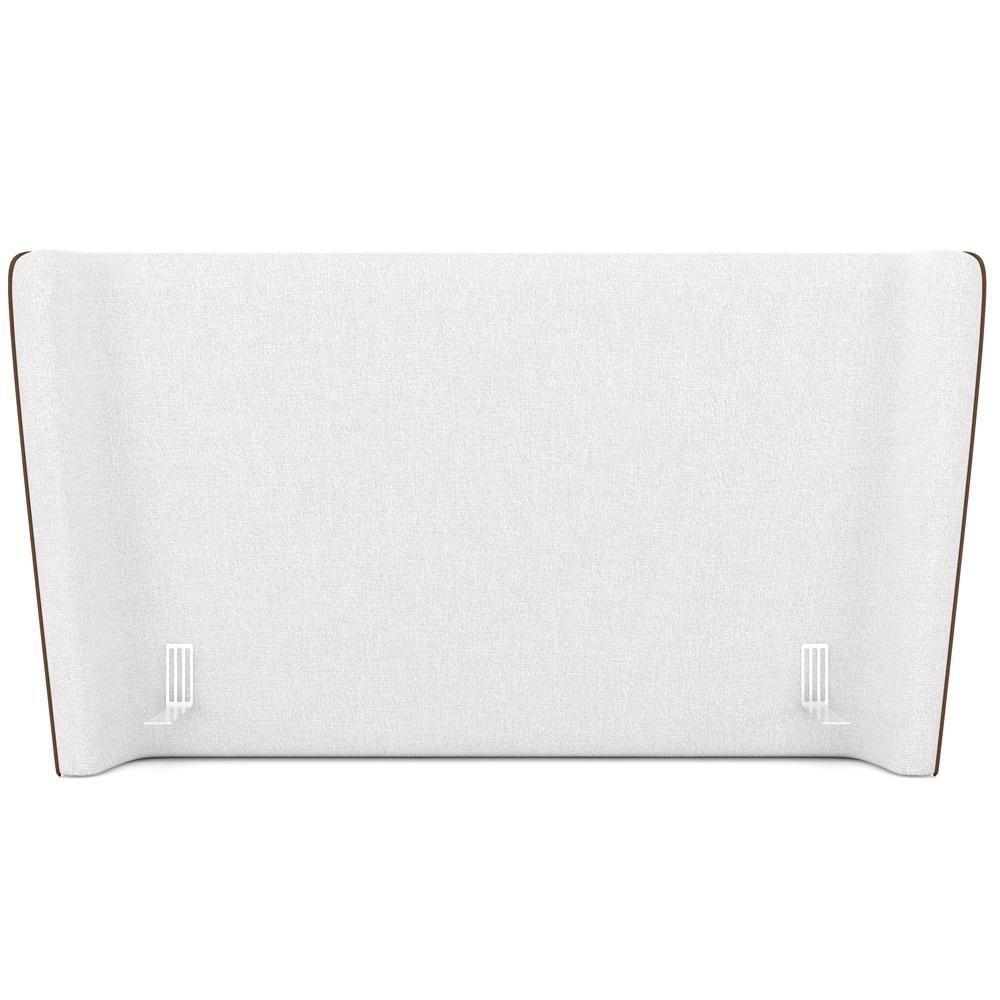 Cabeceira Cama Box Queen 160cm Nilo P05 Corino Marrom Bouclê Cru - Lyam Decor - 2