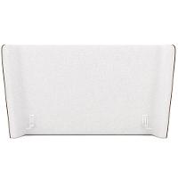 Cabeceira Cama Box Queen 160cm Nilo P05 Corino Marrom Bouclê Cru - Lyam Decor - 2