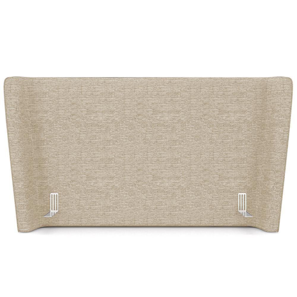 Cabeceira Cama Box Queen 160cm Nilo P05 Linho Bege - Lyam Decor - 2