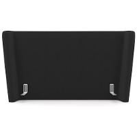 Cabeceira Cama Box King 195cm Nilo P05 Veludo Preto - Lyam Decor - 2