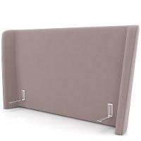 Cabeceira Cama Box Casal 140cm Nilo P05 Veludo Rosê - Lyam Decor - 5