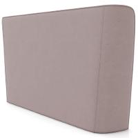 Cabeceira Cama Box Casal 140cm Nilo P05 Veludo Rosê - Lyam Decor - 6