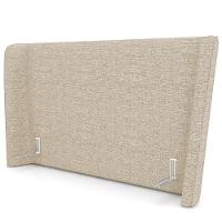 Cabeceira Cama Box King 195cm Nilo P05 Linho Bege - Lyam Decor - 7