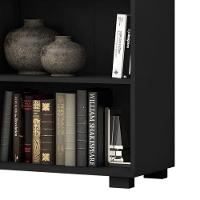 Estante Livreiro Office 6 Prateleiras Preto Tx - Pr Móveis Preto Tx - 2