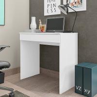 Mesa Computador Alexia Branco - Ajl Móveis Branco - 2