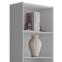 Estante Livreiro Luiza Com Prateleiras Branco - Ajl Móveis Branco - 2