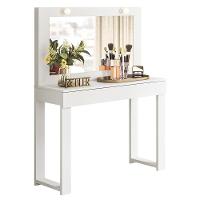 Escrivaninha Penteadeira Camarim Real Branco Fosco - Mobler Branco Fosco - 1