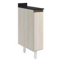 Balcao Com Tampo 1 Porta 20cm Mdf 16796 Bianco Toq Bianco Toq Nicioli Bianco - 1