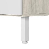 Balcao Com Tampo 1 Porta 20cm Mdf 16796 Bianco Toq Branco Uv Nicioli - 6