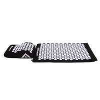 Conjunto Acupress Brasil Bem-estar Com Tapete E Travesseiro Preto - 1