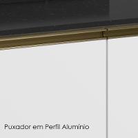 Balcao Com Tampo 2p 60 Cm Mdf Kali 12220 Bianco Toq Branco Uv Nicioli - 5