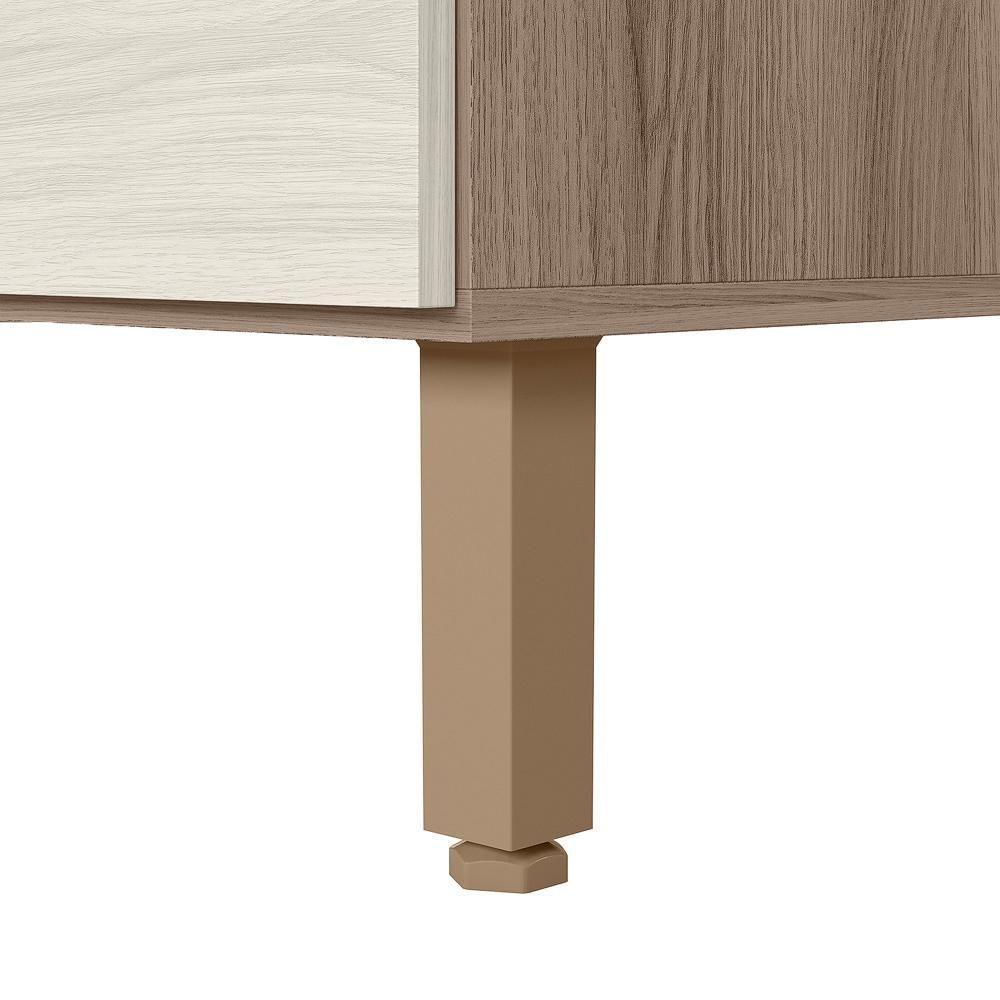 Balcao Com Tampo 1 Porta 20cm Mdf 16796 Carvalho Toq Bianco Toq Nicioli - 6