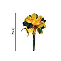 Flor Orquídea Cymbidium Amarelo 18 Cm - D'rossi - 2