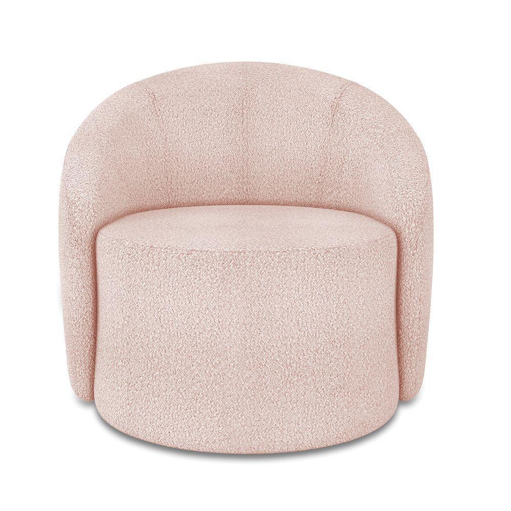 Poltrona Orgânica Kit 2 Lua Bouclê Rosê D03 - D'rossi - 5