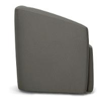 Poltrona Decorativa Orgânica Kit 2 Stella Max Suede Grafite D03 - D'rossi - 6
