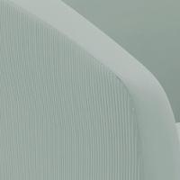 Poltrona Decorativa Pé De Ferro Dourado Stella Cotelê Ext/veludo Menta D03 - D'rossi