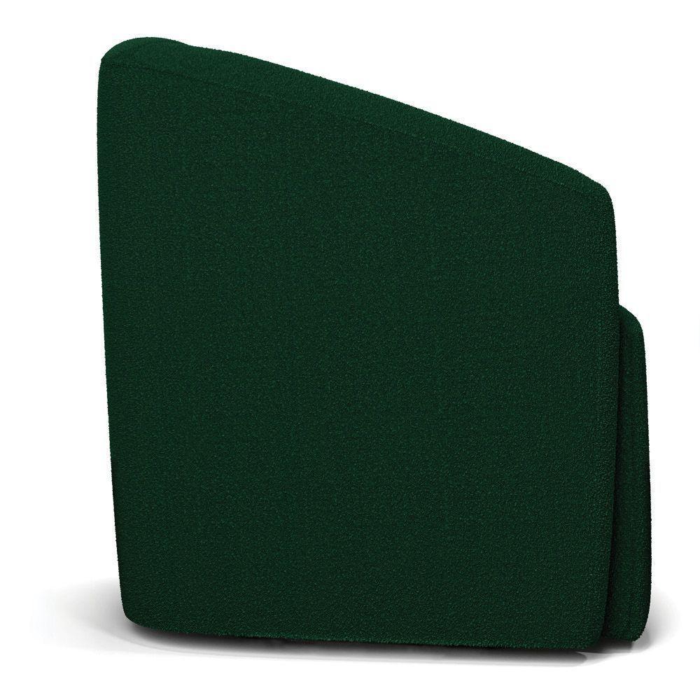 Poltrona Decorativa Orgânica Kit 2 Stella Max Bouclê Verde D03 - D'rossi - 6