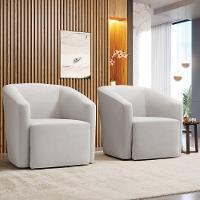 Poltrona Decorativa Orgânica Kit 2 Stella Max Veludo Cinza D03 - D'rossi - 2