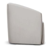 Poltrona Decorativa Orgânica Kit 2 Stella Max Veludo Cinza D03 - D'rossi - 6