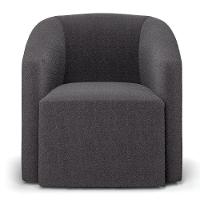 Poltrona Decorativa Orgânica Stella Max Bouclê Grafite D03 - D'rossi - 5