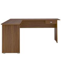 Mesa Escrivaninha De Canto 1 Gaveta 150x165 Cm Cedro Arly - 1