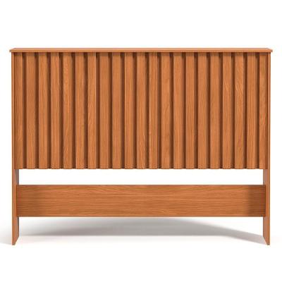 Cabeceira Queen Detroit Ripado 167 Cm Nature Tebar Nature