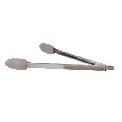 Pinça Em Silicone 34cm Kenya Cinza