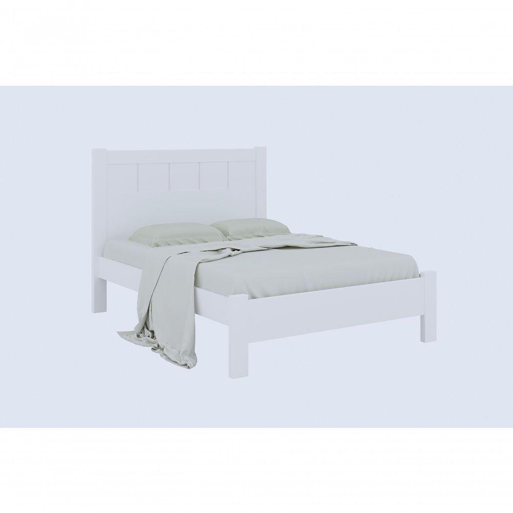 Cama Casal Primícia Plus 100% Mdf - D' Doro Branco - 1