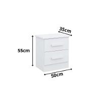 Mesa De Cabeceira 2 Portas New Athos - D' Doro Cinamomo - 2