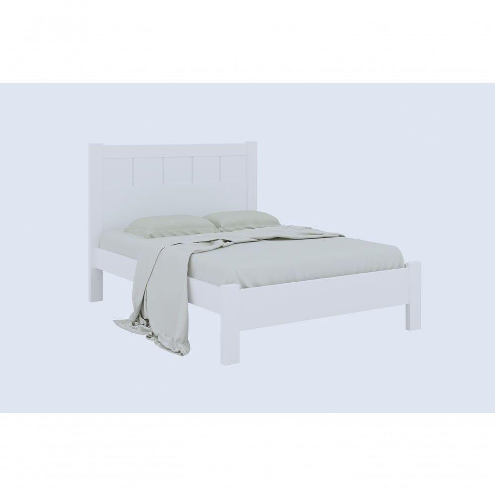 Cama Casal Primícia Plus 100% Mdf - D' Doro Branco - 1