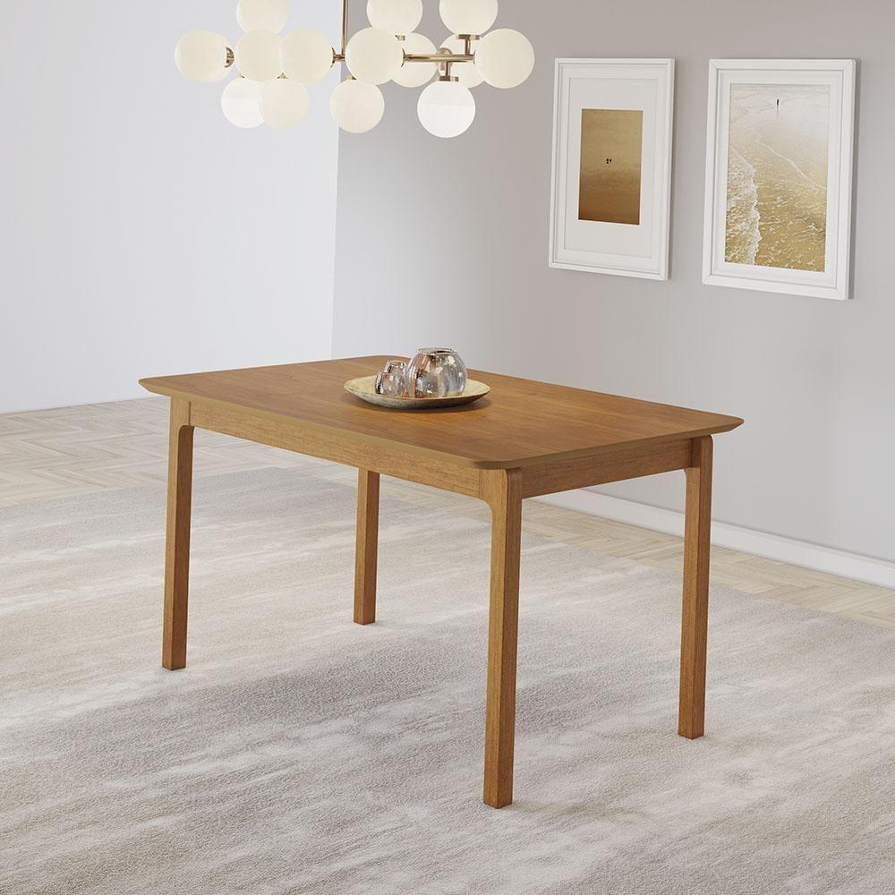 Mesa De Jantar Retangular Cativa Jcm Cinamomo 1,20 M - 2