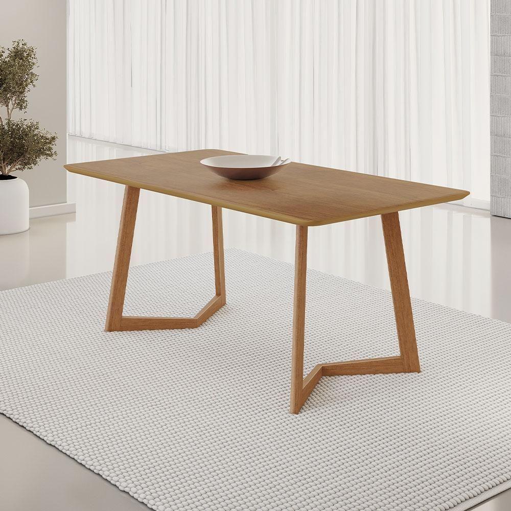 Mesa De Jantar Retangular Fineza Jcm Cinamomo 1,80 M - 2