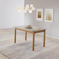 Mesa De Jantar Retangular Cativa Jcm Off White 1,20 M - 2