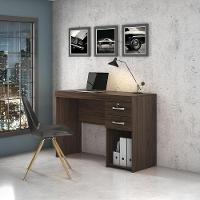 Mesa Escrivaninha Office Iara Com 2 Gavetas Jcm Café - 2