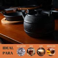 Chaleira Artesanal Em Ferro Fundido 2l Panela Mineira - 5