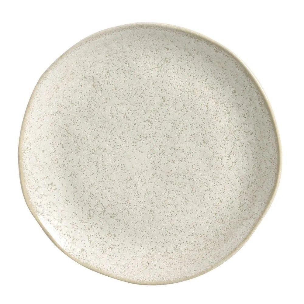 Conjunto De Pratos Rasos 06 Peças Orgânico Vanilla Porto Brasil - 2