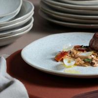 Conjunto De Pratos Rasos 06 Peças Orgânico Vanilla Porto Brasil - 7