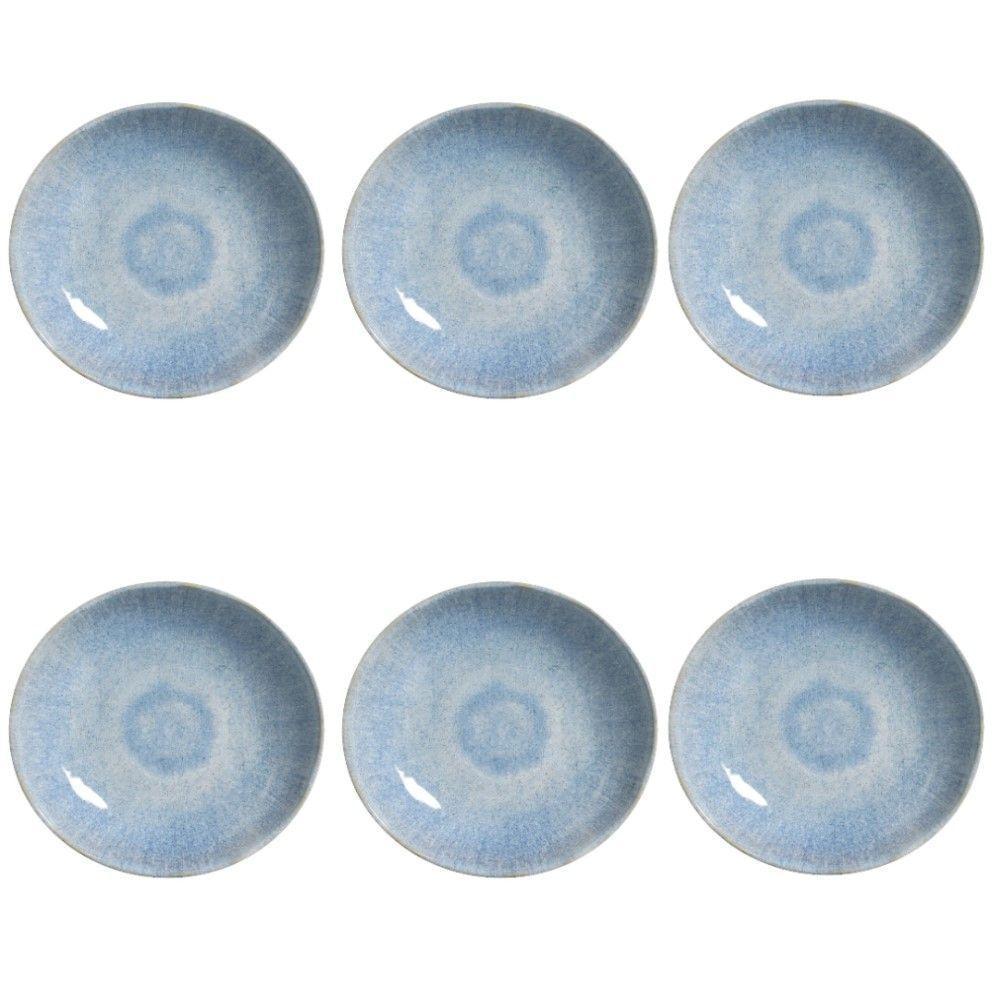 Conjunto De Pratos Fundos 06 Peças Bio Wave Porto Brasil - 1