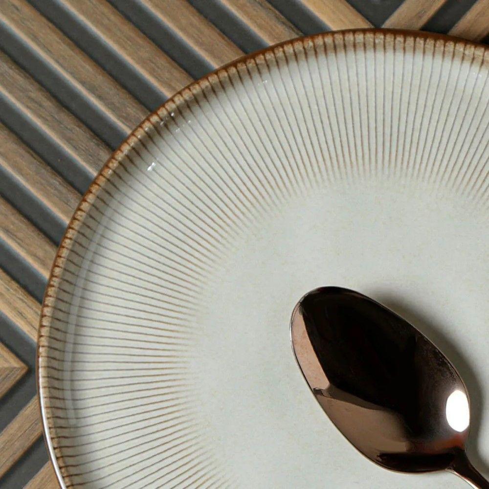 Conjunto De Pratos De Sobremesa 06 Peças Bio Raio Porto Brasil - 3