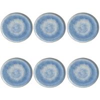 Conjunto De Pratos Rasos 06 Peças Bio Wave Porto Brasil - 1