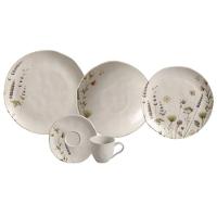 Aparelho De Jantar 30 Peças Orgânico Lavanda Porto Brasil - 1