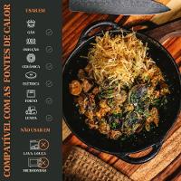 Panela Parmegiana 22 Cm 1,5 L Em Ferro Fundido Panela Mineira - 5