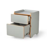 Mesa De Cabeceira 2 Gavetas 45cm Cindy - Verde - 5