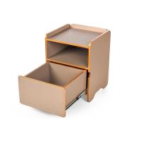 Mesa De Cabeceira 1 Gaveta Com Nicho Cindy - Marrom - 5