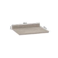 Tampo Para Balcão 60cm Premium Luciane Móveis Quartzo Beige - 2