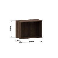 Nicho Para Microondas 60cm Luna Luciane Móveis Nogueira Dourado-cinammon - 3